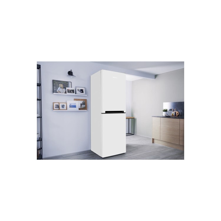 HOTPOINT DC85N1W 295 Litre Freestanding Fridge Freezer 50/50 Split Frost Free 59.6cm Wide - White