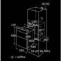 Refurbished CDA DC940SS 60cm Double Built In Electric Oven Stainless Steel