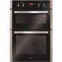 GRADE A2 - Light cosmetic damage - CDA DC940SS Electric Built-in Fan Double Oven With Touch Control Timer - Stainless Steel