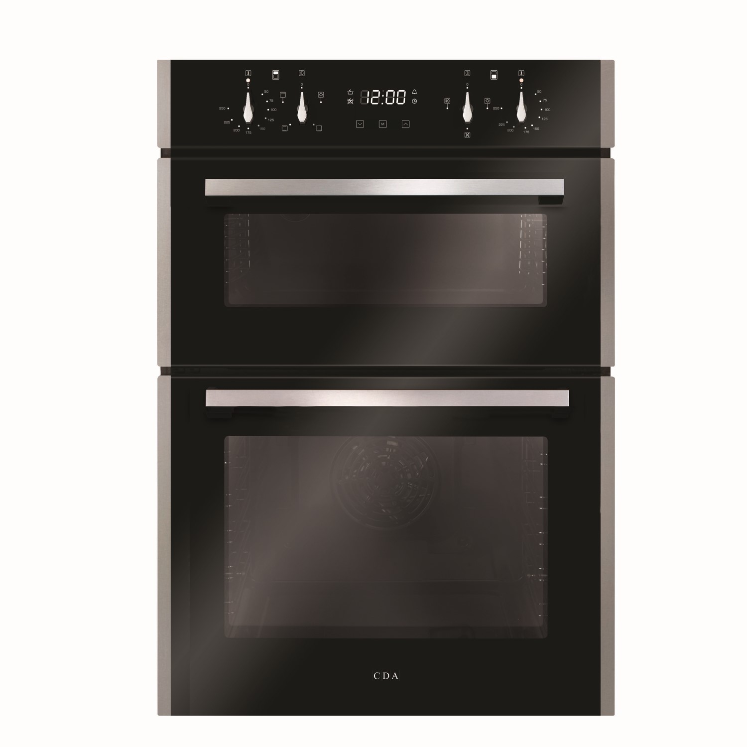 Refurbished CDA DC941SS 60cm Double Built In Electric Oven Stainless Steel