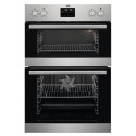 DCB535060M AEG 6000 Series Built-In Electric Double Oven - Stainless Steel