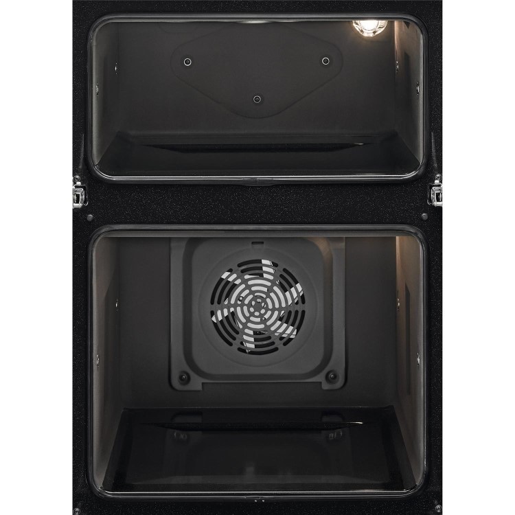 Refurbished AEG 6000 Series DCE531160B 60cm Double Built In Electric Oven Black