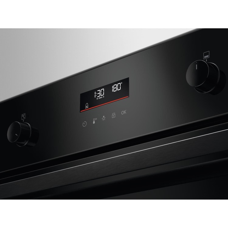 Refurbished AEG 6000 Series DCE531160B 60cm Double Built In Electric Oven Black