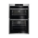 A1/DCE731110M Refurbished AEG 6000 Series DCE731110M Built-In Electric Double Oven - Stainless Steel