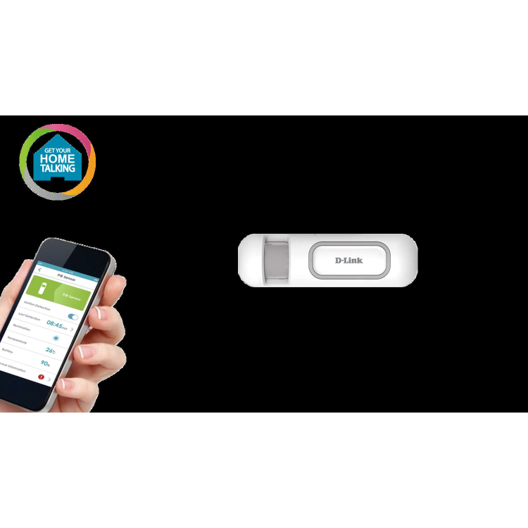 mydlink Home Battery Motion Sensor  mydlink Connected Home Hub Required