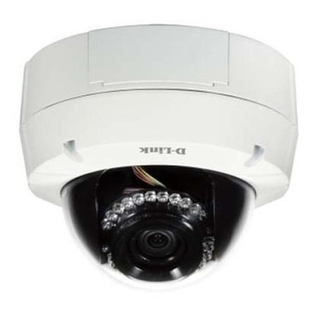 D-Link Full HD Outdoor Fixed Dome Day and Night Network IP Dome Camera - 1 Pack