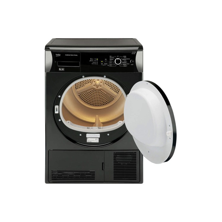 Beko DCU6130B 6kg Freestanding Condenser Tumble Dryer Black