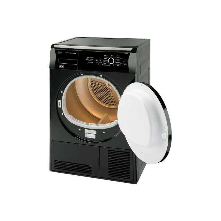 Beko DCU6130B 6kg Freestanding Condenser Tumble Dryer Black