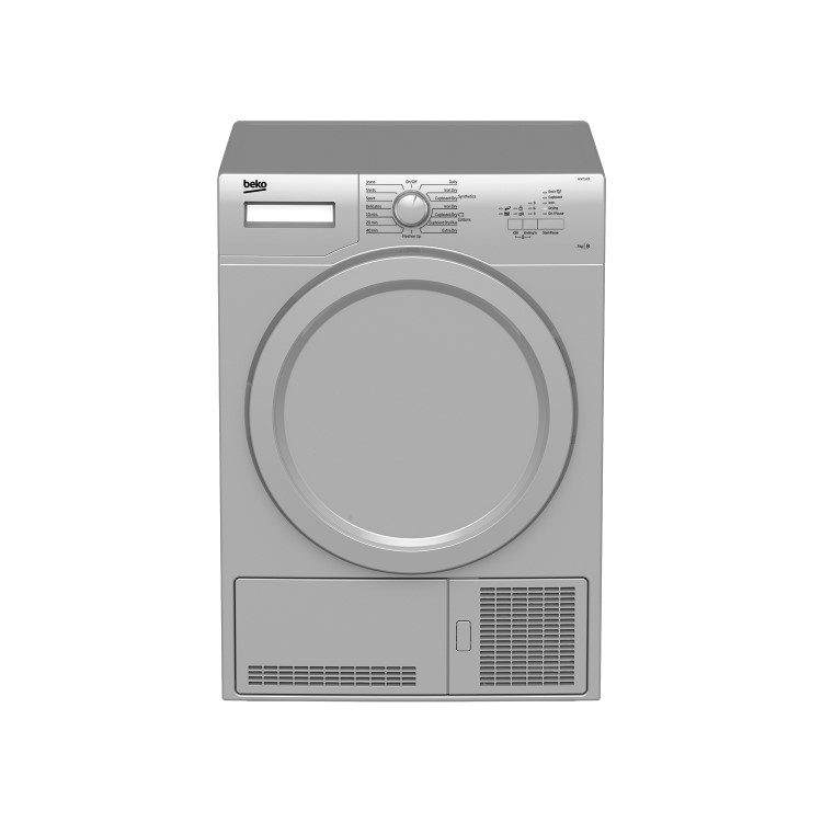 Beko DCX71100S 7kg Freestanding Condenser Tumble Dryer - Silver
