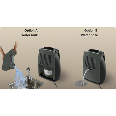 GRADE A1 - Duracraft 16L digital Dehumidifier with Humidistat up to 4 bed house 2 years warranty