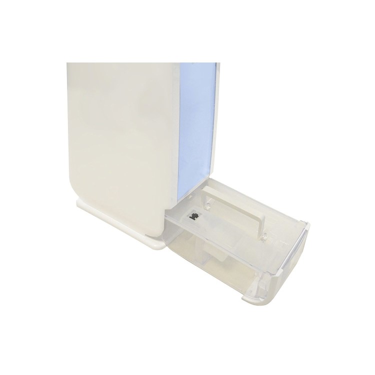 Ecoair DD122 Mini 6 Litre Slimline Desiccant Dehumidifier with Laundry Mode Humidistat and Antibacterial Filter