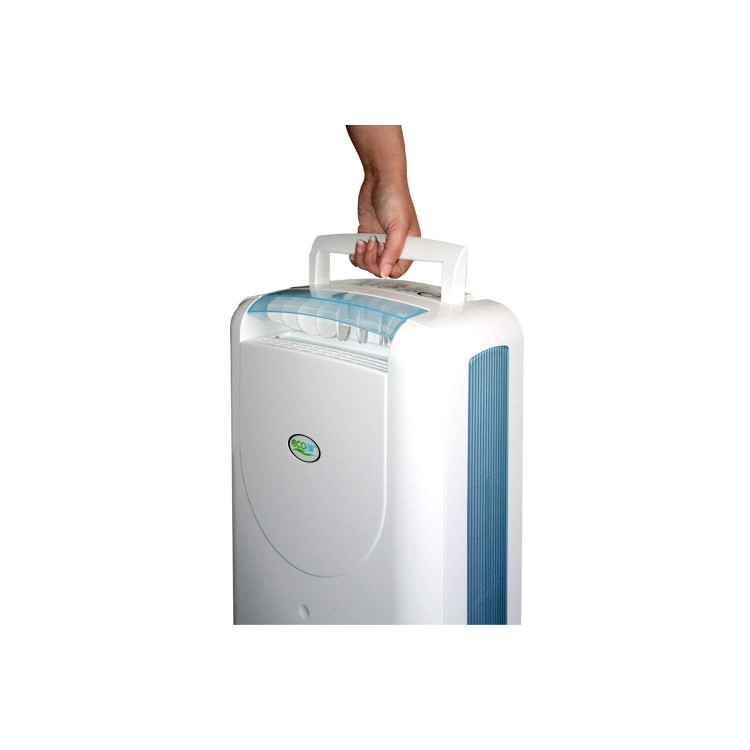 Refurbished Ecoair DD122FW CLASSIC MK5 7L Desiccant Dehumidifier With Ioniser Up To 4 Bed House
