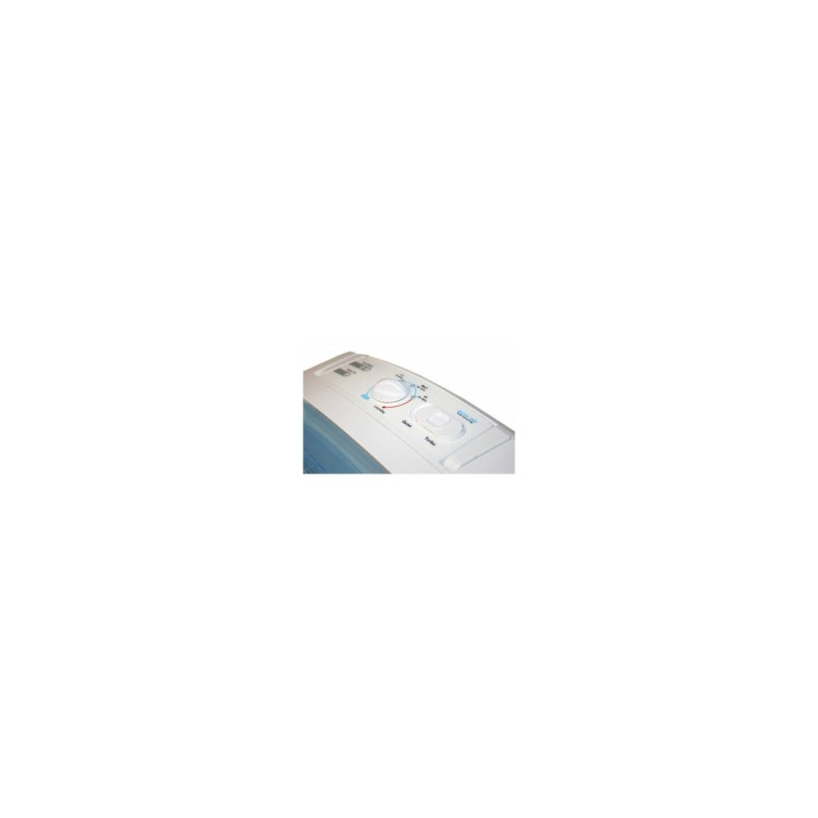 GRADE A1 - Ecoair DD122FW SIMPLE 7L Desiccant Dehumidifier with Rotary Humidistat up to 4 bed house 2 year warranty