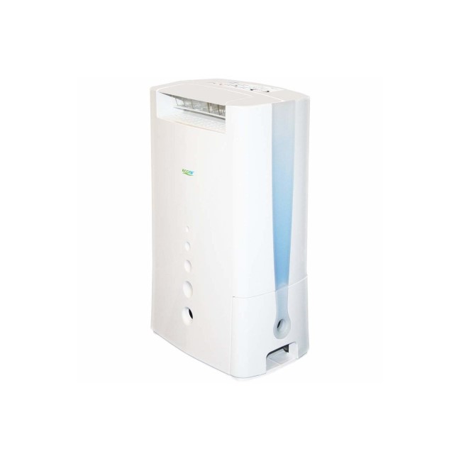 GRADE A1 - ECOAIR DD128 8L Desiccant Dehumidifier with Ioniser up to 5 bed house and 2 year warranty
