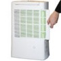 GRADE A1 - As new but box opened - Ecoair DD128FW  8L Desiccant  Dehumidifier with Ioniser up to 5 bed house 2 year warranty