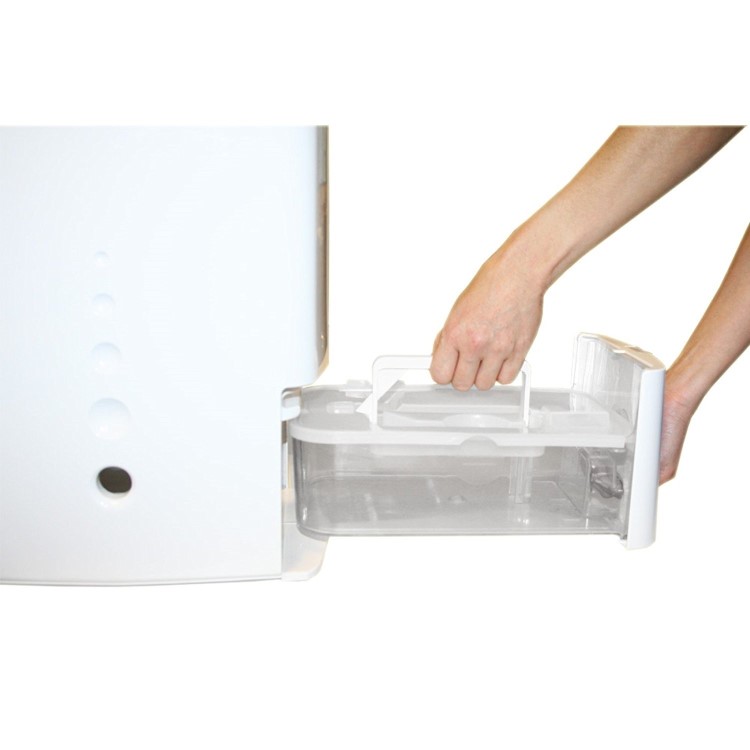 Ecoair 8 Litre Desiccant Dehumidifier with Laundry Mode Humidistat and Antibacterial Filter