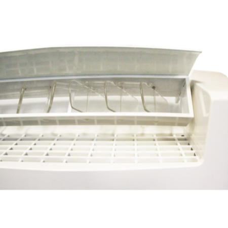 GRADE A1 - As new but box opened - Ecoair DD128FW  8L Desiccant  Dehumidifier with Ioniser up to 5 bed house 2 year warranty