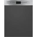 Smeg Drawerline 13 Place Settings Semi Integrated Dishwasher - Stainless steel