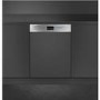 Refurbished Smeg Cucina DD13E2 12 Place Semi-Integrated Dishwasher Stainless Steel Control Panel