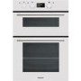 Refurbished Hotpoint Newstyle DD2540WH 60cm Double Built In Electric Oven White