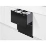 Fisher & Paykel DD60DAHB9 12 Place Semi-Integrated Double DishDrawer Dishwasher-Black