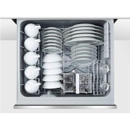 Fisher & Paykel DD60DAHB9 12 Place Semi-Integrated Double DishDrawer Dishwasher-Black