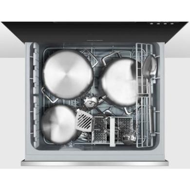 Fisher & Paykel DD60DAHB9 12 Place Semi-Integrated Double DishDrawer Dishwasher-Black