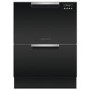 Fisher & Paykel DD60DCHB9 81612 - Double DishDrawer Dishwasher - Black