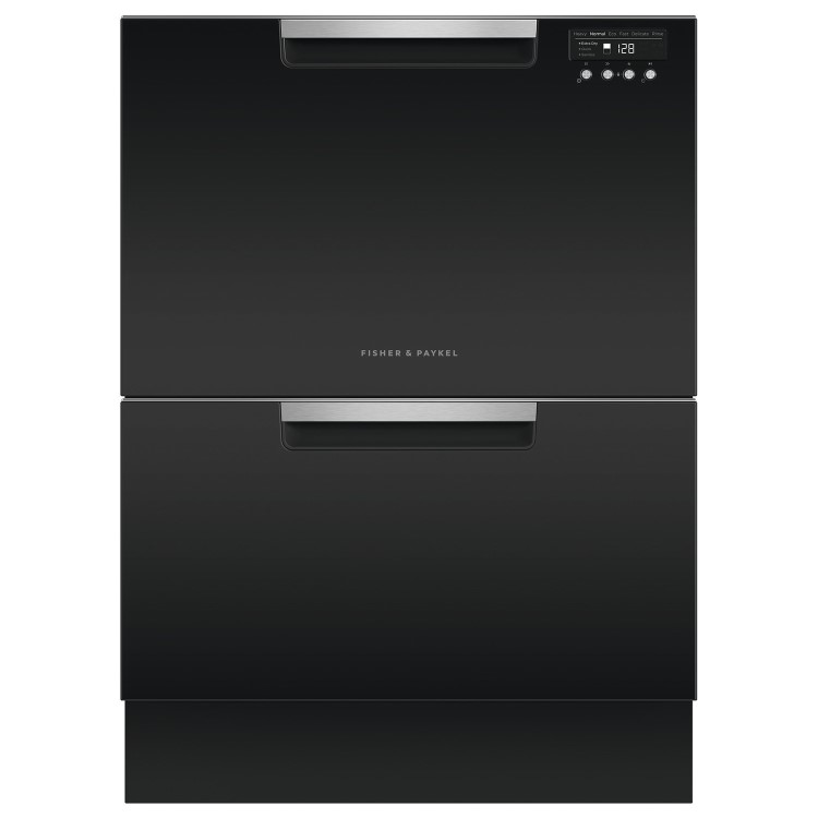 Fisher & Paykel DD60DCHB9 81612 - Double DishDrawer Dishwasher - Black