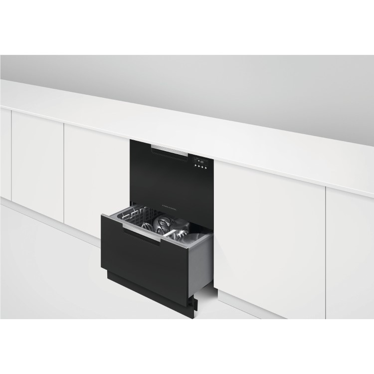 Fisher & Paykel DD60DCHB9 81612 - Double DishDrawer Dishwasher - Black