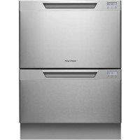 Fisher & Paykel DD60DCHX7 89472 Double Dishdrawer With Fixed EZKleen Stainless Steel Doors