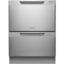 Fisher & Paykel DD60DCHX7 89472 Double Dishdrawer With Fixed EZKleen Stainless Steel Doors
