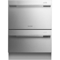 Fisher & Paykel DD60DDFHX7 12 Place Semi Integrated Double DishDrawer™ Dishwasher - EZKleen Stainles