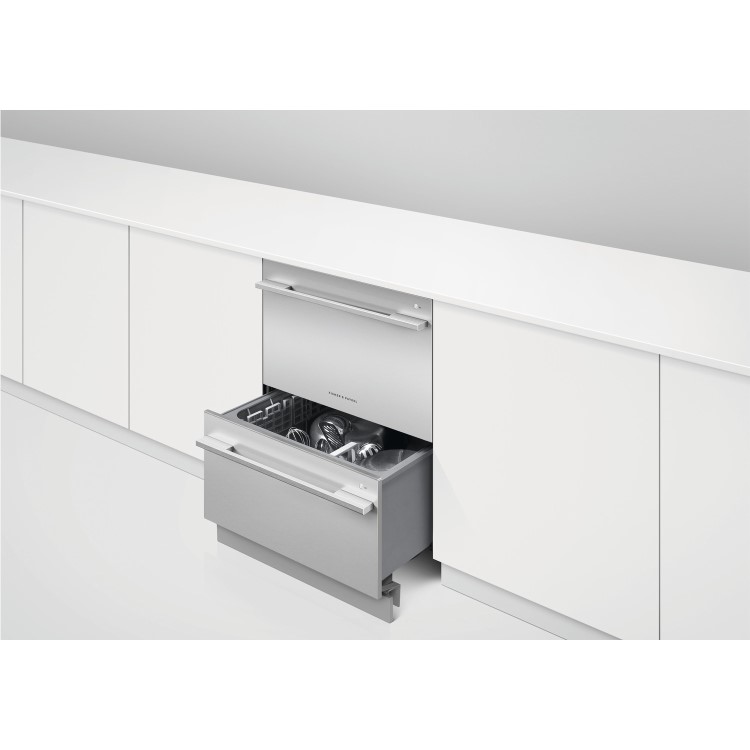 Refurbished Fisher & Paykel DD60DDFHX9 12 Place Double DishDrawer Dishwasher Stainless Steel