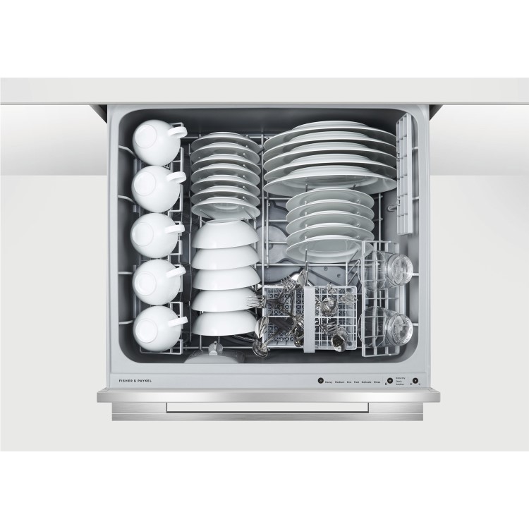 Refurbished Fisher & Paykel DD60DDFHX9 12 Place Double DishDrawer Dishwasher Stainless Steel