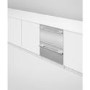 Fisher & Paykel DishDrawer Series 9 Integrated Dishwasher - Silver control panel