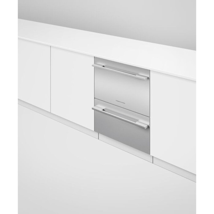 Fisher & Paykel DishDrawer Series 9 Integrated Dishwasher - Silver control panel