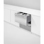 Fisher & Paykel DishDrawer Series 9 Integrated Dishwasher - Silver control panel
