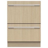 Fisher & Paykel DishDrawer Series 9 Integrated Dishwasher - Silver control panel