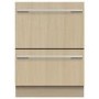 Fisher & Paykel DishDrawer Series 9 Integrated Dishwasher - Silver control panel