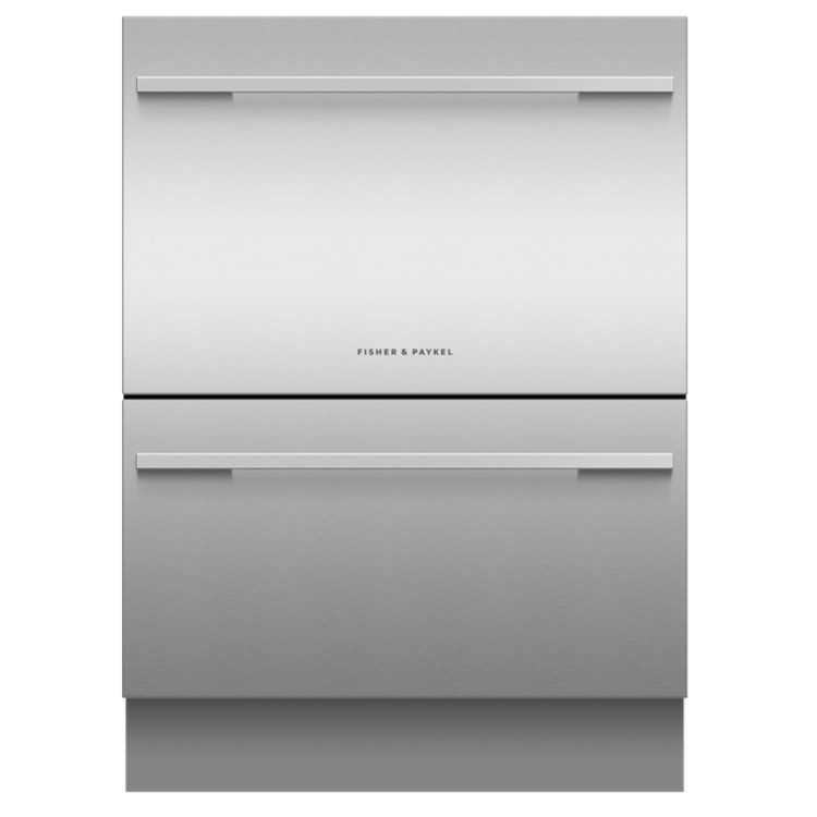 Fisher & Paykel DishDrawer Series 9 Integrated Dishwasher - Silver control panel