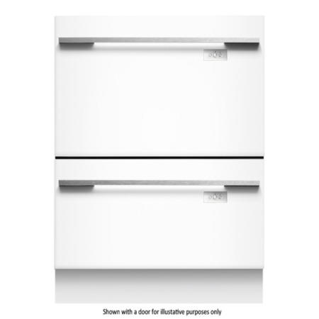 Fisher & Paykel DD60DHi7 89473 12 Place Fully Integrated Double Dishdrawer
