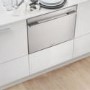 Fisher & Paykel DD60SDFHX7 6 Place Semi Integrated Single DishDrawer Dishwasher - EZKleen Steel