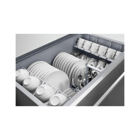 Fisher & Paykel DD90SDFHTX2 89412 Single Wide DishDrawer Semi-integrated Dishwasher With Flat Door - EZKleen Stainless Steel