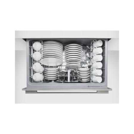 Fisher & Paykel DD90SDFHTX2 89412 Single Wide DishDrawer Semi-integrated Dishwasher With Flat Door - EZKleen Stainless Steel