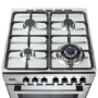 DeLonghi 60cm Dual Fuel Range Cooker - Stainless steel