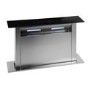 Refurbished Montpellier DDCH60 Touch Control 60cm Wide Downdraft Extractor Black Glass