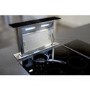 Refurbished Montpellier DDCH60 Touch Control 60cm Wide Downdraft Extractor Black Glass