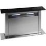 GRADE A2 - Montpellier DDCH90 Touch Control 90cm Wide Downdraft Extractor - Black Glass
