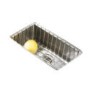 Astracast DE15XBHOMEPKL Bistro 1.5 Bowl Left Hand Drainer Stainless Steel Sink with Accessories